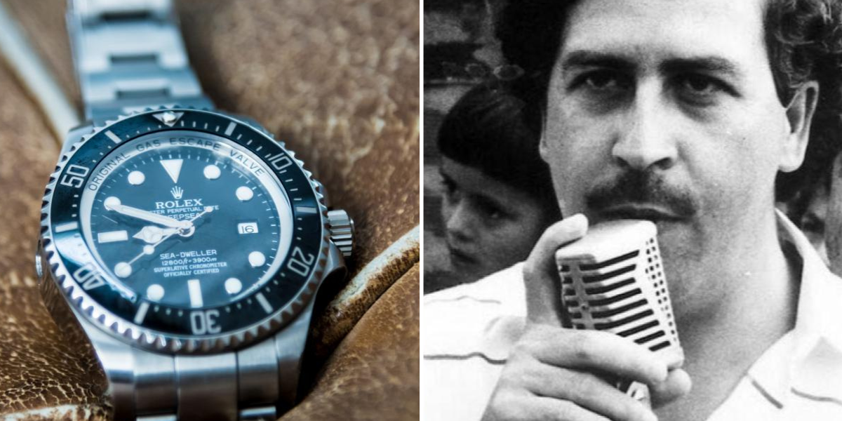 El Rolex de Pablo Escobar historia del hombre que tuvo el reloj