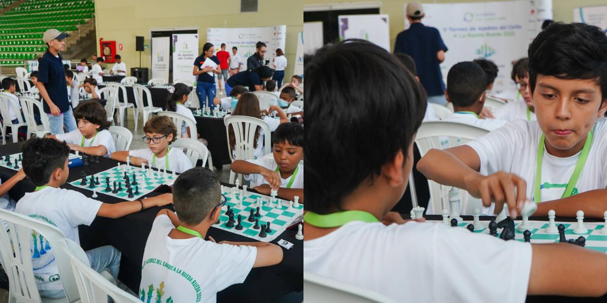 La final nacional del Torneo Ajedrez del Caribe se disputa en Barranquilla