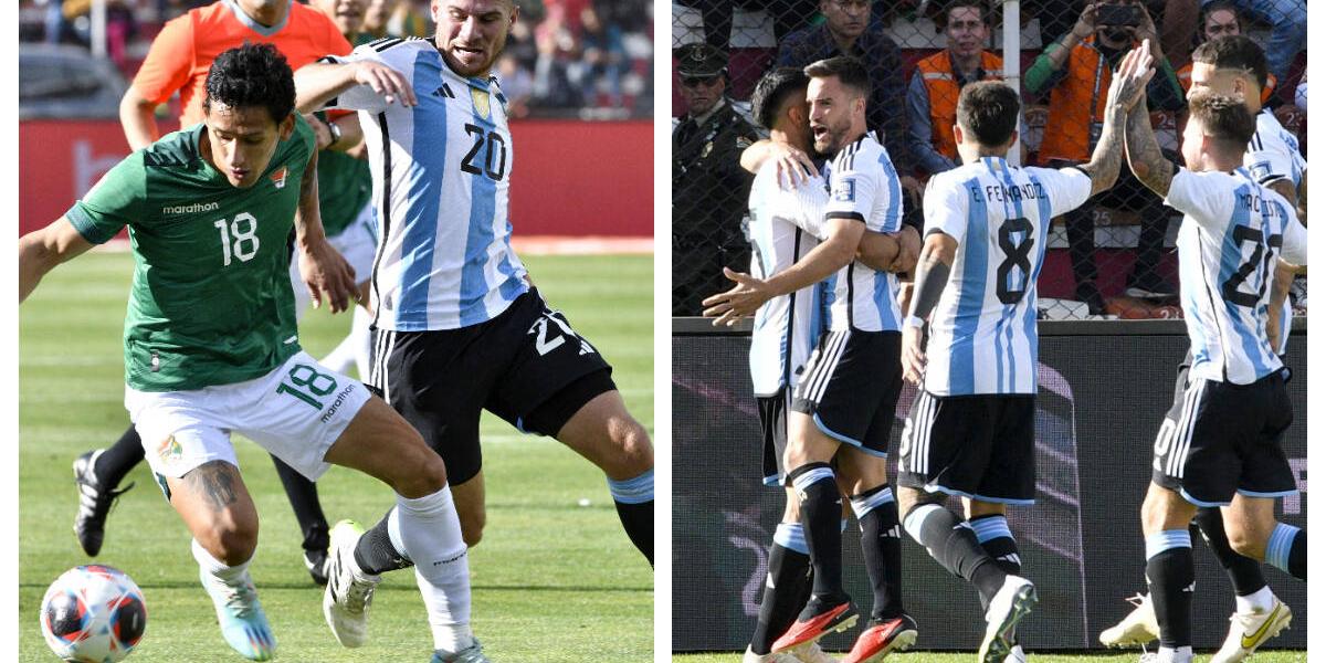 Argentina Vence A Bolivia En La Paz En La Fecha 2 De La Eliminatoria