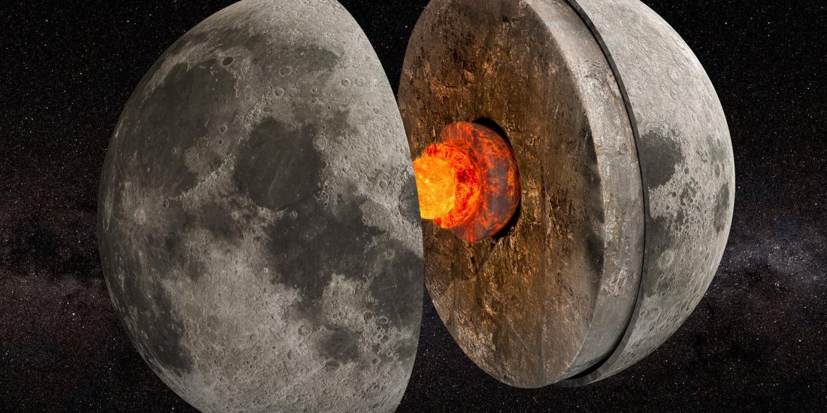 Durante muchos años se ha investigado qué tiene la Luna en su interior.