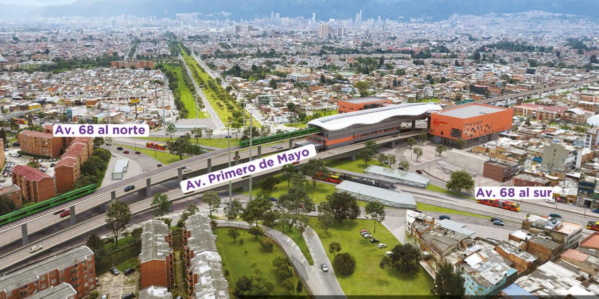 Metro de Bogotá: cierres en vías de la capital por obras de la Primera Línea