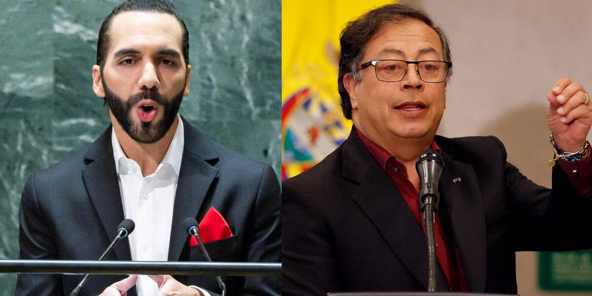 Petro sobre Bukele: 'No voy a poner el nombre del presidente porque me agarro aquí':