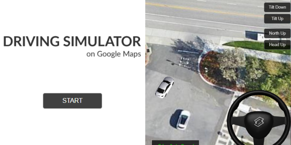 Simulador de conducción de Google Maps, así puede recorrer el mundo en carro