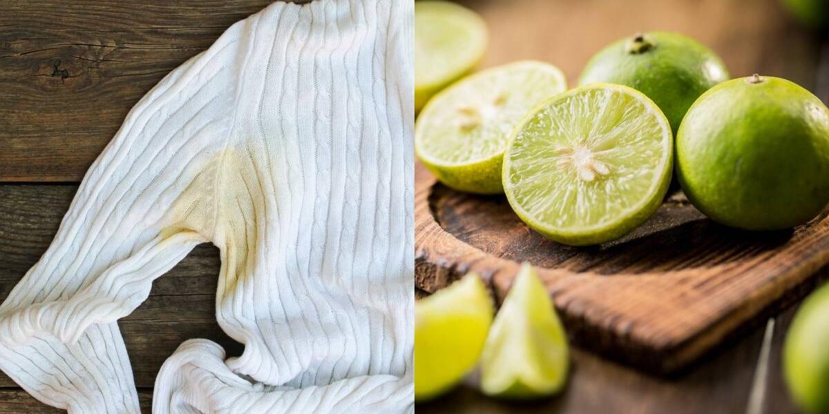 Cómo puede usar el limón para quitar las manchas de las axilas en las  camisas?