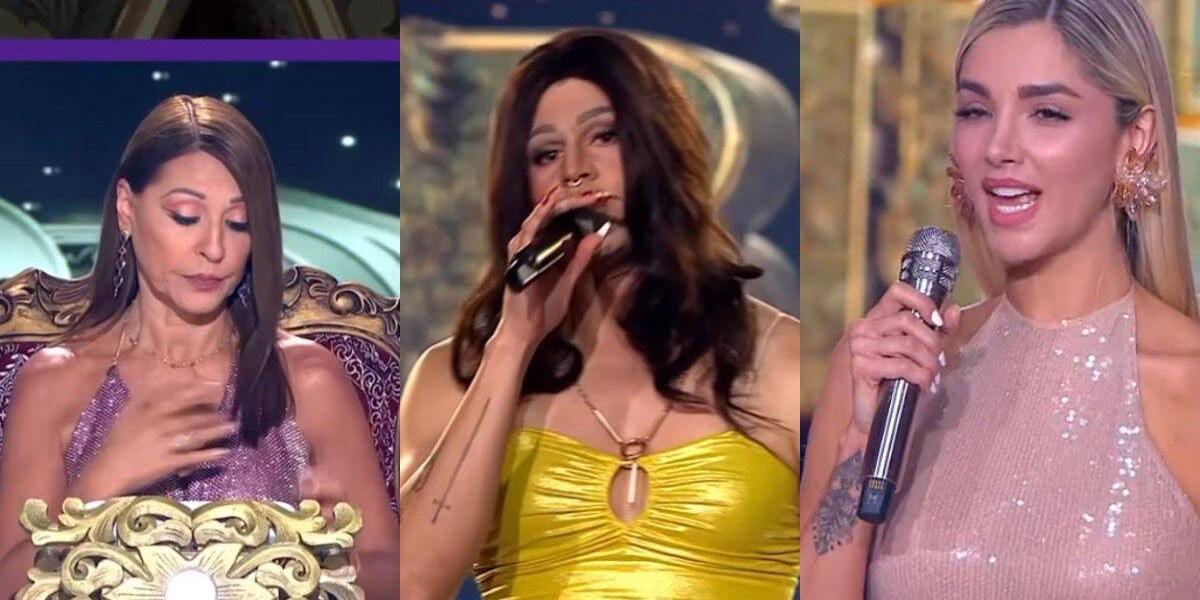 El cruce entre la presentadora Melina Ramírez y Amparo Grisales en 'Yo me Llamo'