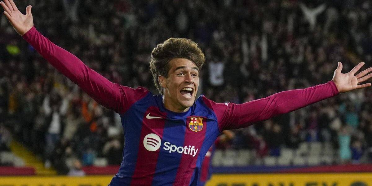 Marco Gui Marc Guiu: debutó a sus 17 años con el Barcelona y a los 33 segundos ...
