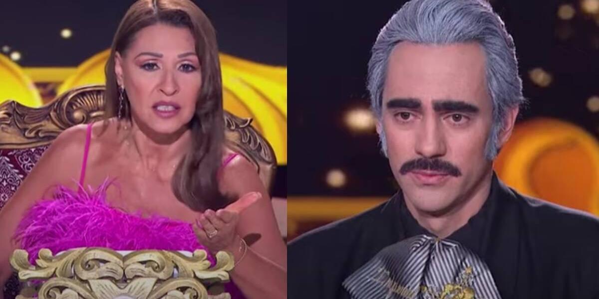 Así fue cómo Amparo Grisales se molestó con Vicente Fernández en 'Yo me  llamo'