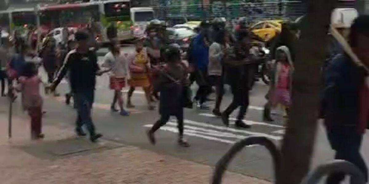 En Vivo Marchas De Indígenas En Bogotá Hoy Por La Calle 26