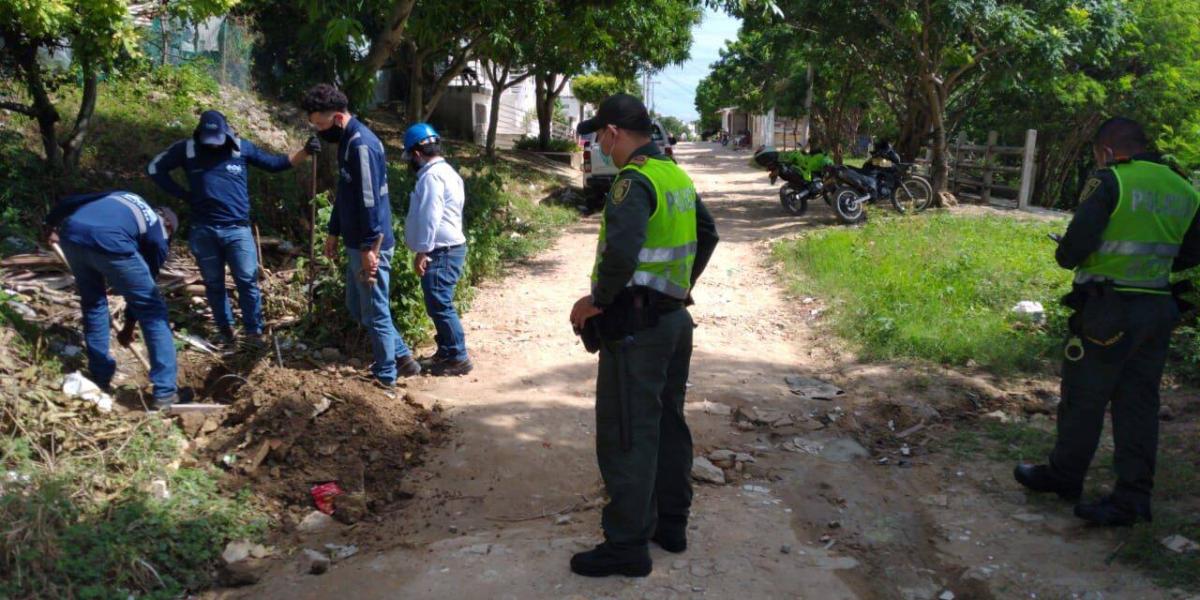 Triple A intensifica operativos contra el robo de agua en el Atlántico