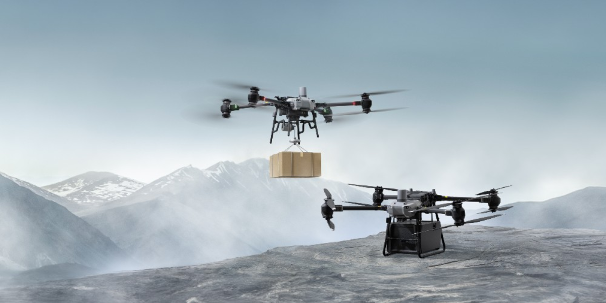 Feria CES 2024 asi funciona el primer dron repartidor de DJI el FlyCart 30
