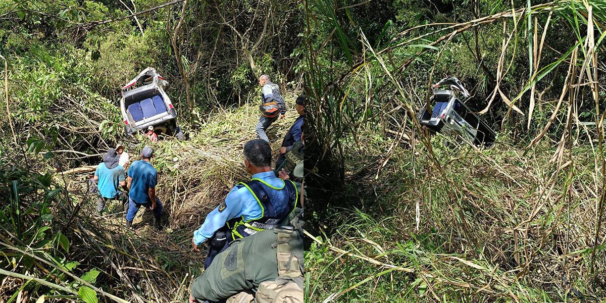 Antioquia: Grave Accidente De Tránsito De Un Buseta En Yarumal