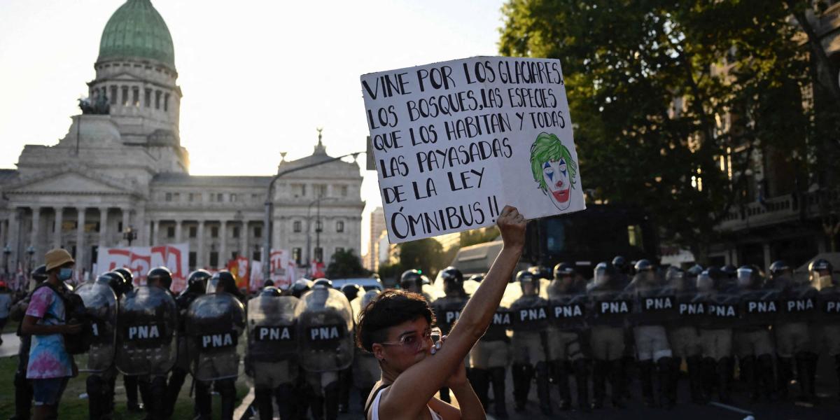 Argentina Congreso Retoma Este Jueves Discusión De La Ley Ómnibus De Javier Milei 4363