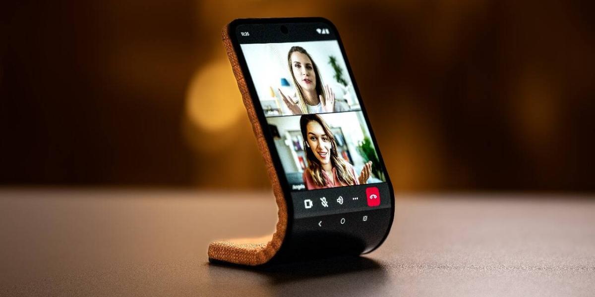 Celular enrollable Motorola