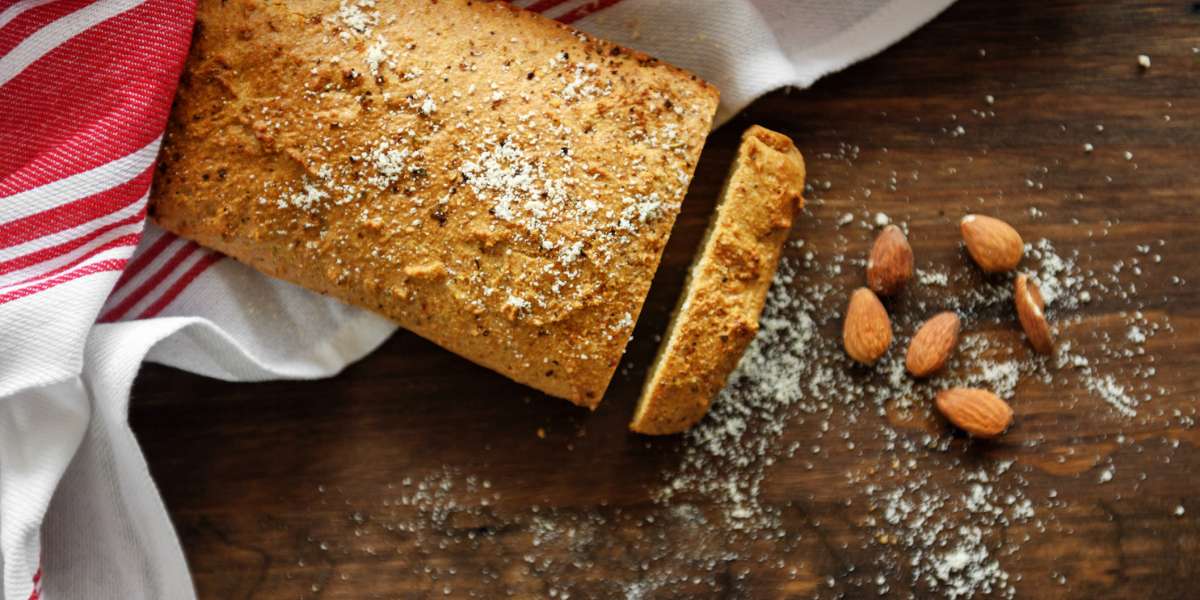 Receta de Pan keto con harina de almendras y bajo en carbohidratos