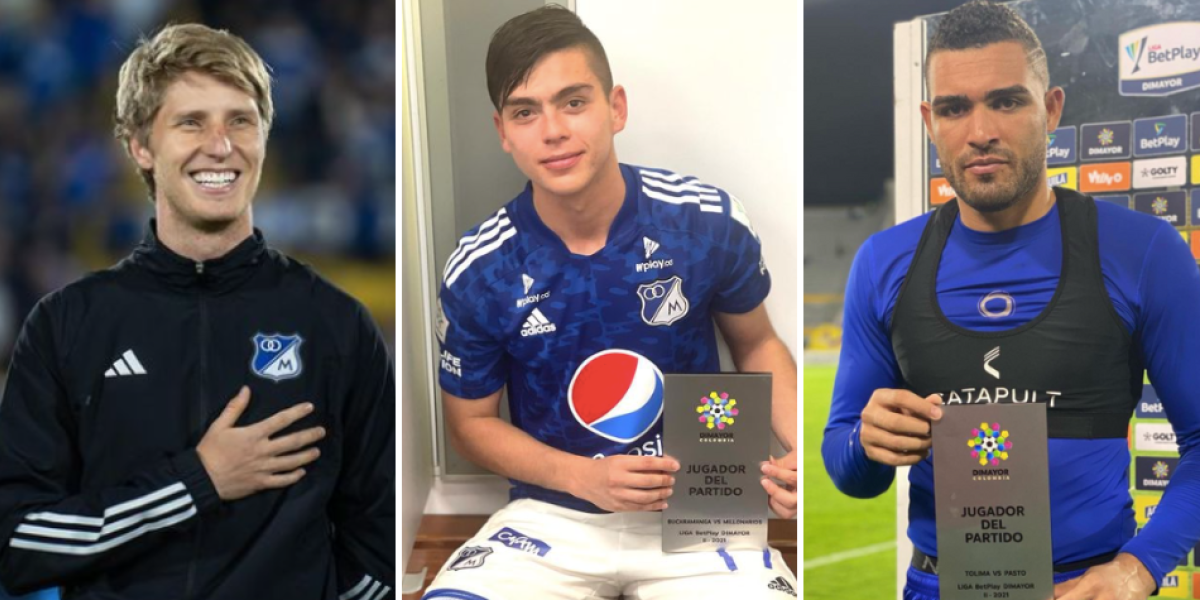 Así se veían Daniel Ruz, Llinás, Montero y las estrellas de Millonarios ...