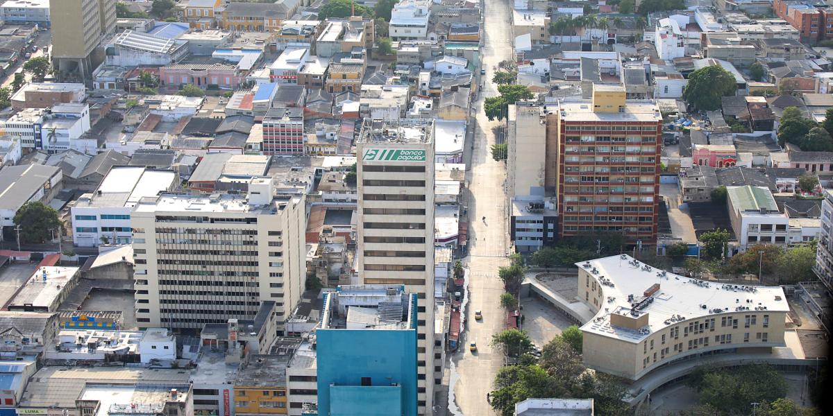 Centro cívico de Barranquilla.