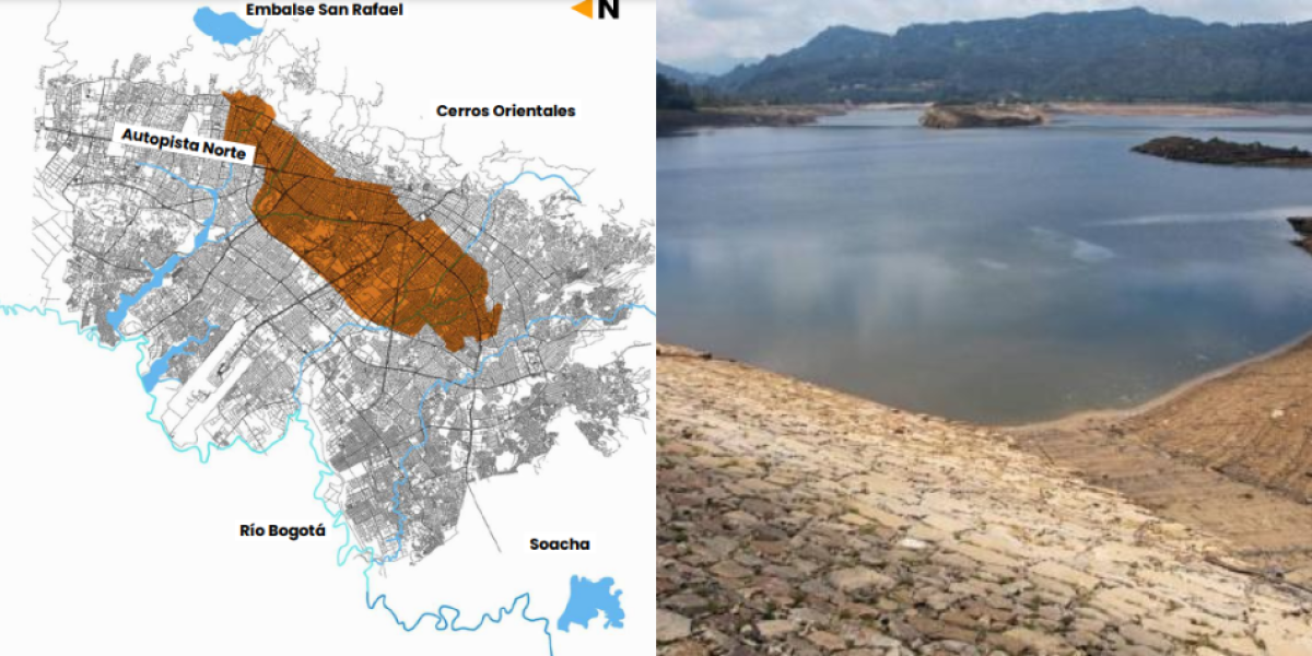 Racionamiento de agua en Bogotá estos son los barrios que tendrán