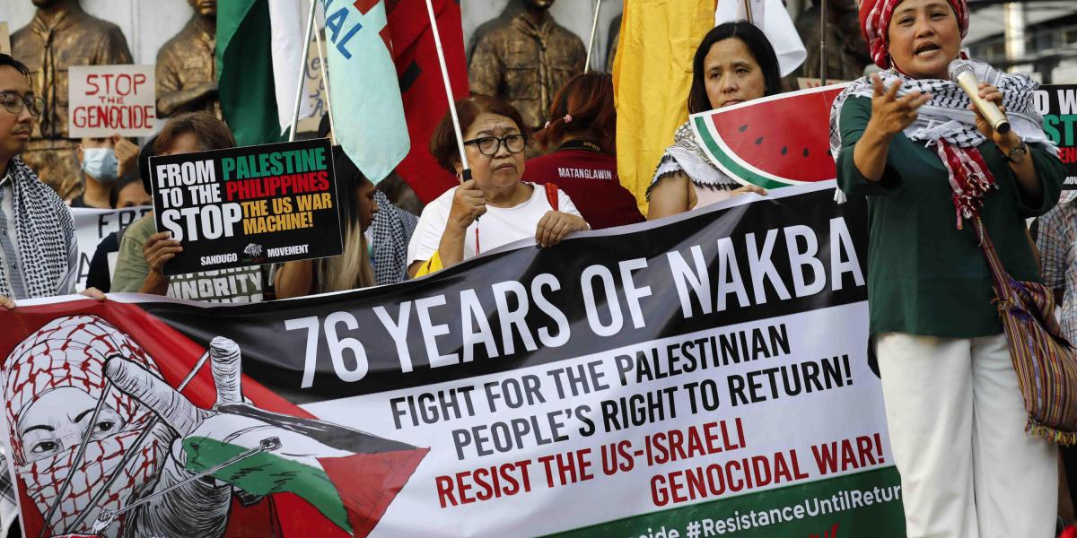 Dia de la Nakba conmemoración Palestina.