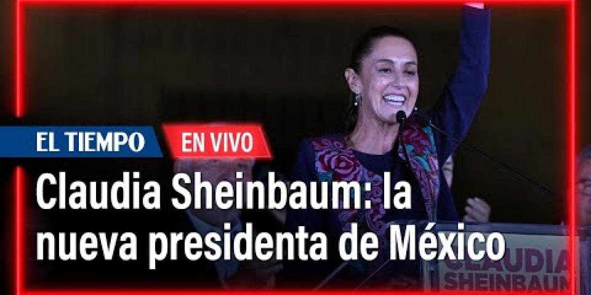 Tras unas histÃ³ricas elecciones, los mexicanos eligieron a la primera mujer en el cargo presidencial. Frenar la ola de violencia, atender el dÃ©ficit fiscal y mejorar relaciones bilaterales, entre sus principales desafÃ­os.

#ElTiempo

SUSCRÃBETE: https://bit.ly/eltiempoYT 

SÃ­guenos en nuestras redes sociales:
X: https://twitter.com/eltiempo 
Facebook: https://www.facebook.com/eltiempo 
Instagram: https://www.instagram.com/eltiempo 

El Tiempo es el medio lÃ­der de noticias en Colombia, caracterizado por sus investigaciones y reportajes exclusivos, sobre:  justicia, deportes, economÃ­a, polÃ­tica, cultura, tecnologÃ­a, innovaciÃ³n, cambio climÃ¡tico, entre otros eventos noticiosos en Colombia y el mundo.

Para mayor informaciÃ³n ingresa a: https://www.eltiempo.com 

Otros canales de El Tiempo
Citytv: https://www.youtube.com/c/citytvbogota  
BravÃ­ssimo Citytv: https://www.youtube.com/c/BRAVISSIMOCITYTV  
Portafolio: https://www.youtube.com/user/PortafolioCO  
Futbolred: https://www.youtube.com/c/FutbolRedCO