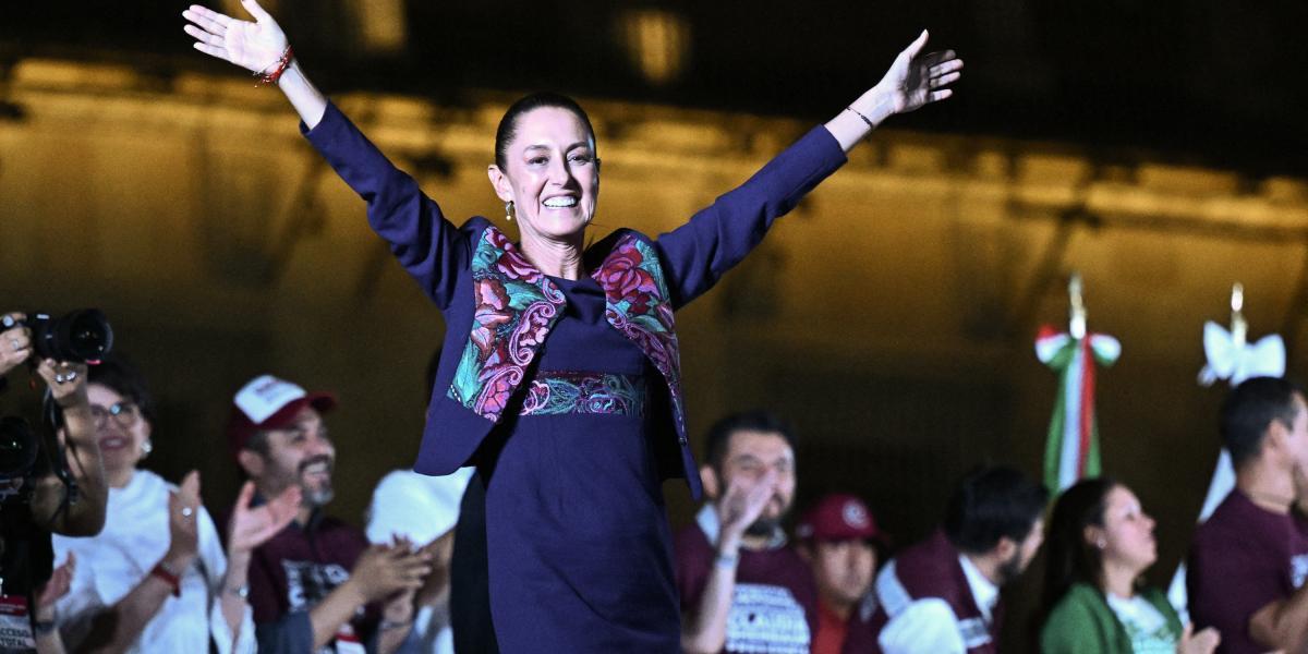 La presidenta electa de MÃ©xico, Claudia Sheinbaum.