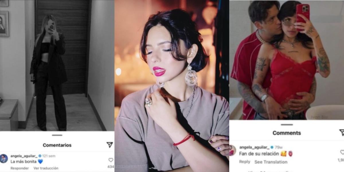 Ángela Aguilar estaba obsesionada con Christian Nodal? Las pruebas en redes  que muestr