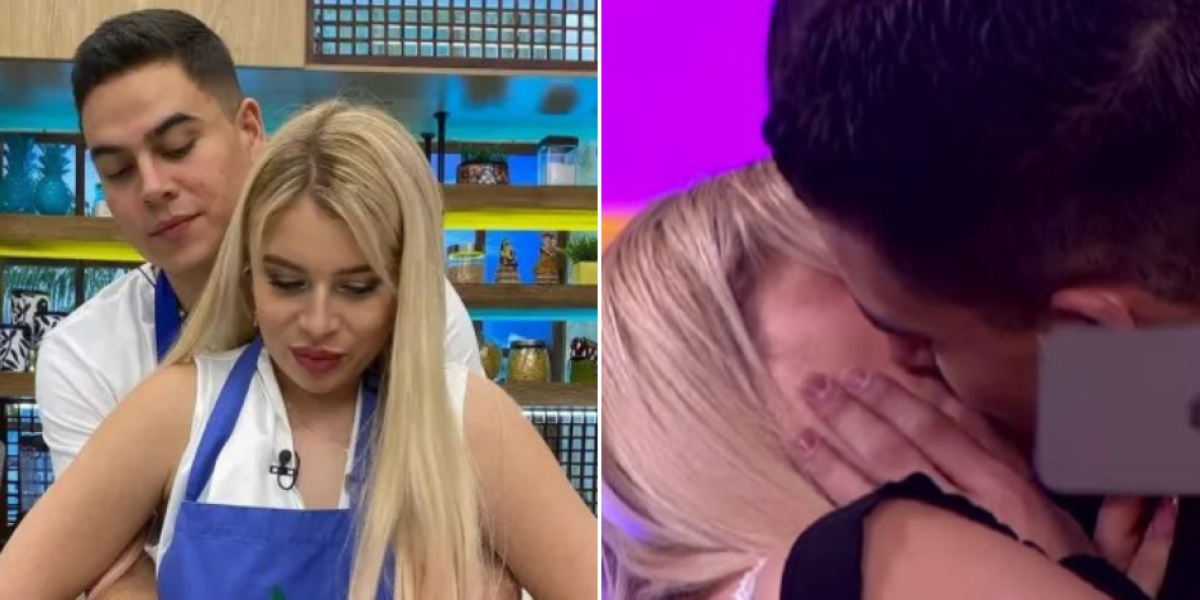 Ornella Sierra y Miguel Bueno se dan apasionado beso en 'La casa de los  famosos'