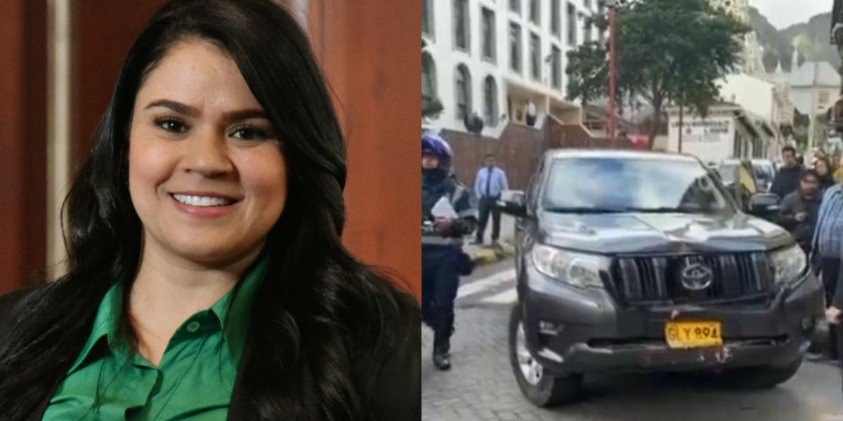 Congresista Yulieth Sánchez habló sobre accidente protagonizado por uno ...