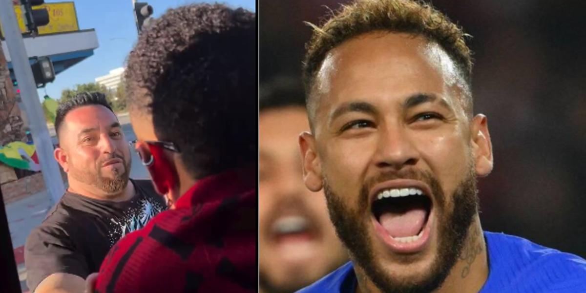 Neymar es furor en Estados Unidos por su humildad paró en un semáforo