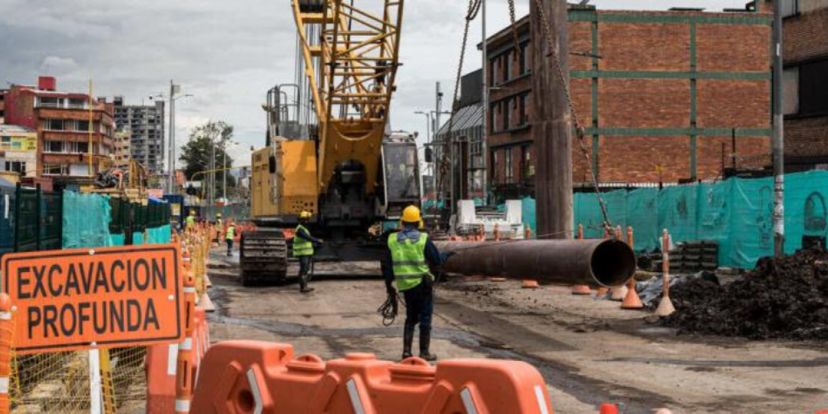 Así van las obras del Metro de Bogotá en la Calle 72 con Caracas, balance