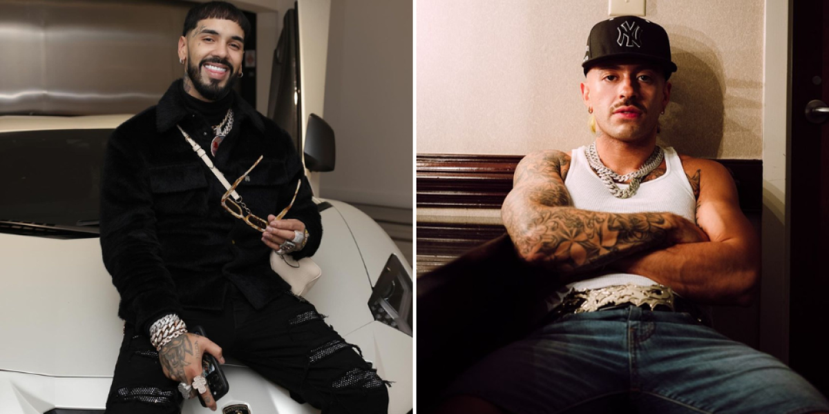 Anuel y Feid.