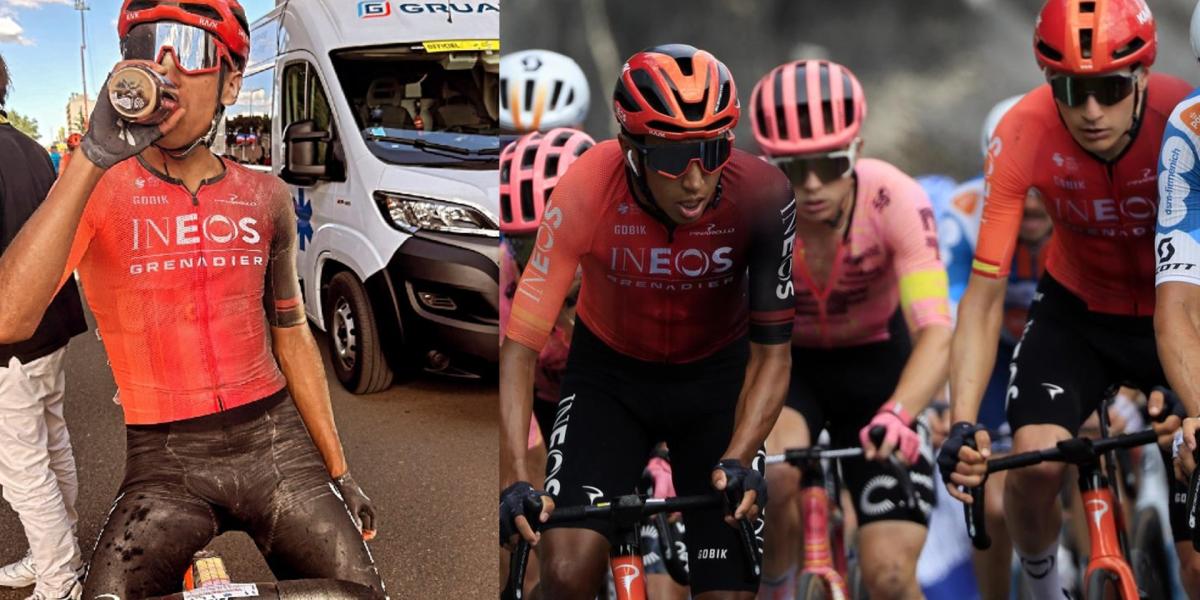 Tour de Francia 2024 Egan Bernal y Santiago Buitrago resisten la etapa