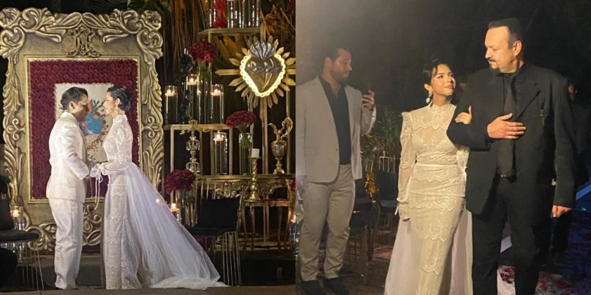 Ángela Aguilar y Christian Nodal se casaron? Las fotos y los videos filtrados del supuesto matrimonio