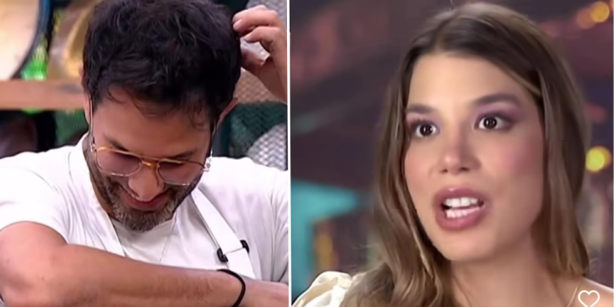 Alejandro Estrada no oculta su atracción por Dominica y le hace un cumplido  en 'MasterChef Celebrity': 'Me comería feliz el plato'