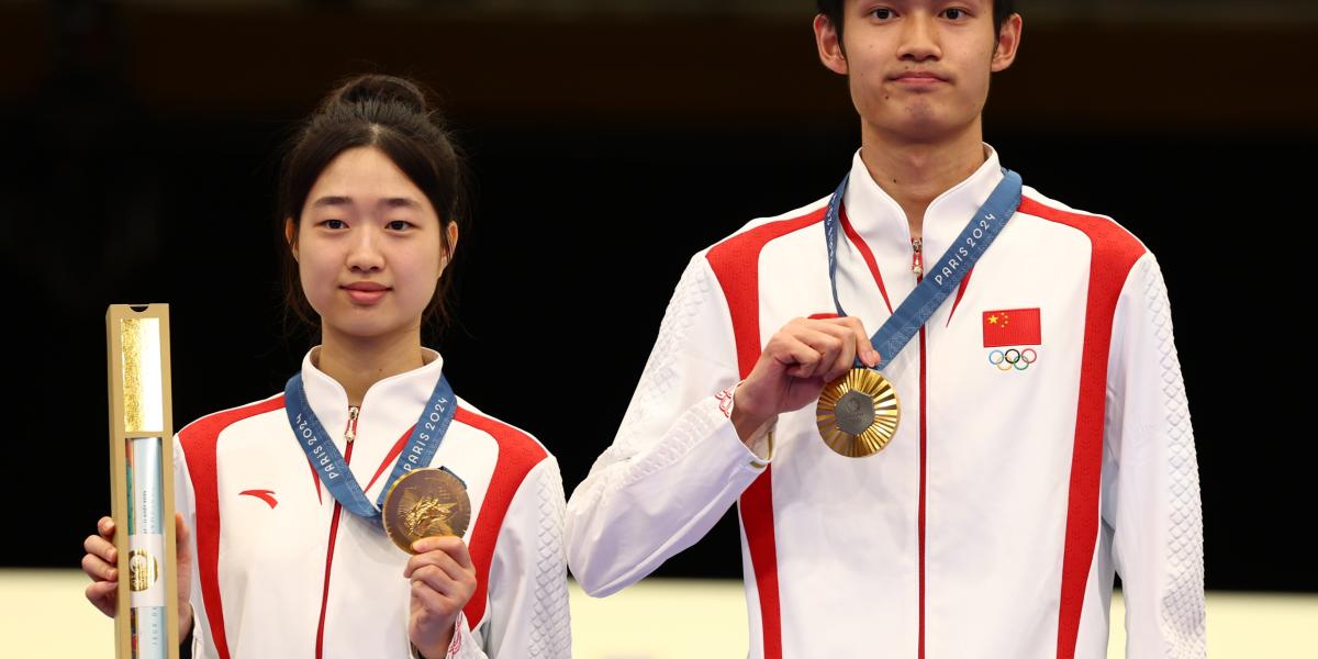 China obtiene las primeras medallas de oro de los Juegos Olímpicos y ...