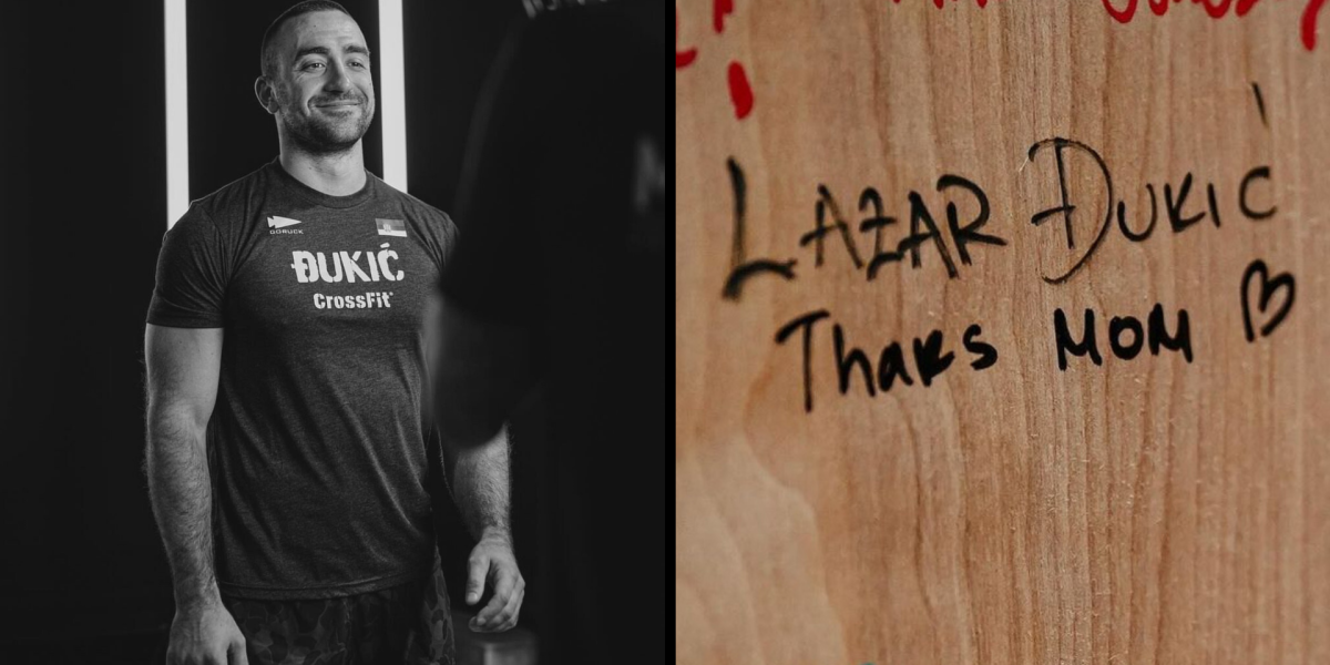 Lazar Dukic, deportista fallecido en los CrossFit Games