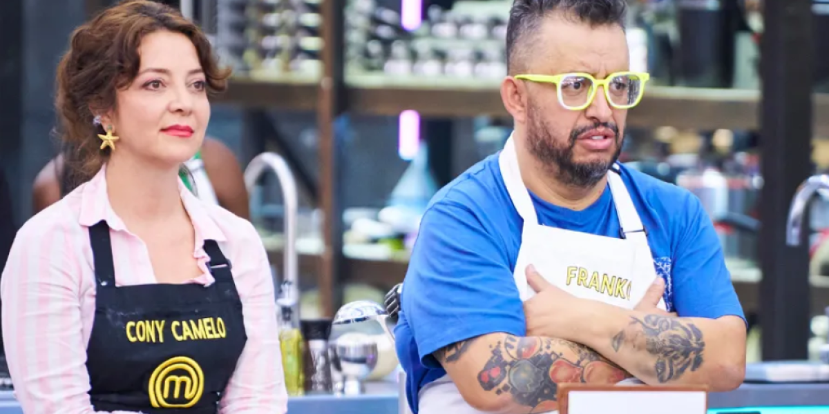 El imprudente gesto de Cony Camelo que molestó a Franko Bonilla en  'MasterChef': 'No es de buena educación interrumpir una conversación'