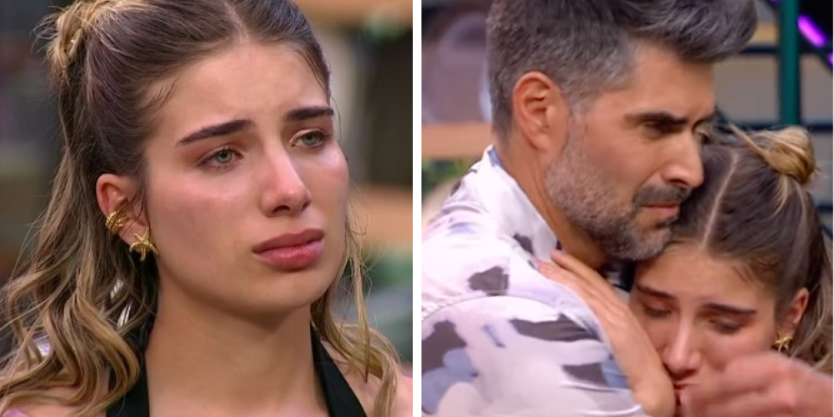 Se alcanzaron a oír los latidos del corazón de Ilenia Antonini  en'MasterChef Celebrity' tras su eliminación