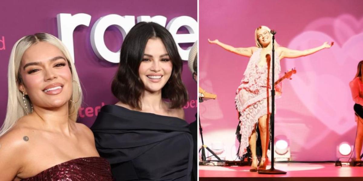 Karol G fue invitada especial de Selena Gómez en evento benéfico para  promover la salud mental