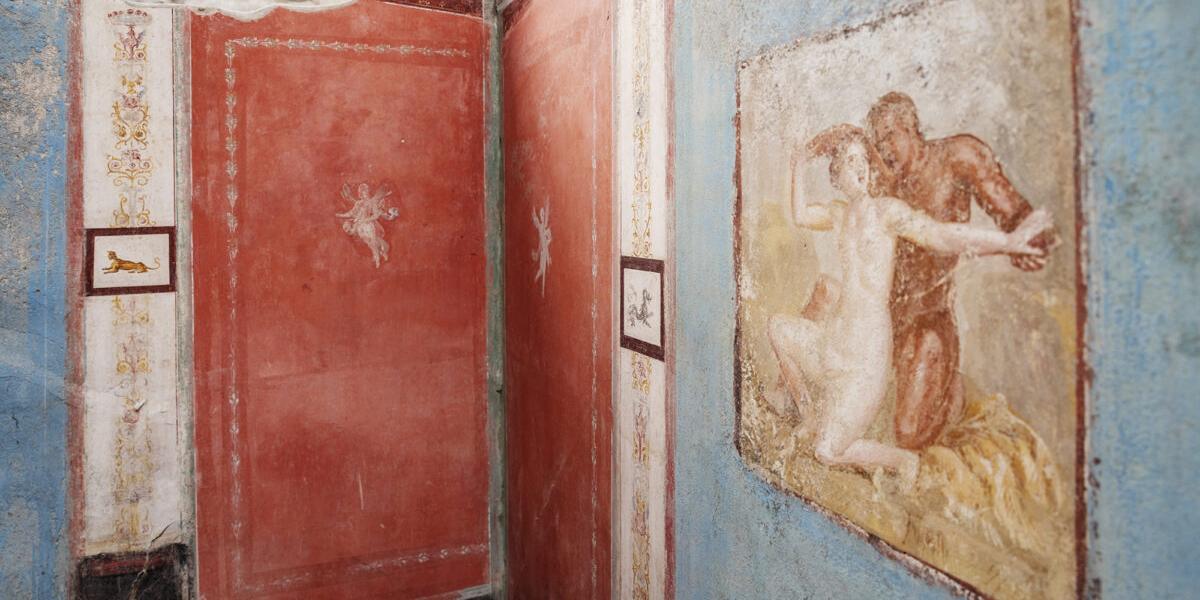 Arqueólogos descubren en Pompeya una casa con frescos eróticos en buen  estado: esto es lo que sabe