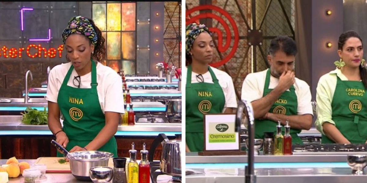 La estrategia de Nina Caicedo en 'MasterChef Celebrity' después de ganar dos retos seguidos: 'Lo que han hecho esos puntos es querer ganarme más, han creado un monstruo'