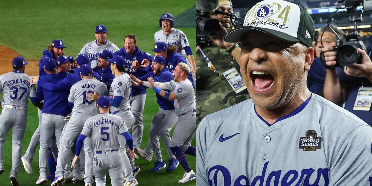 Dodgers de Los Ángeles campeones de la Serie Mundial