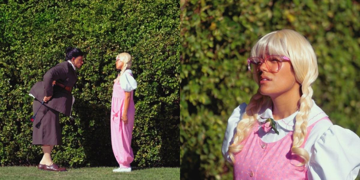 Video: Karol G se disfraza de icónico personaje de 'Matilda' y actúa junto  a su mejor amigo