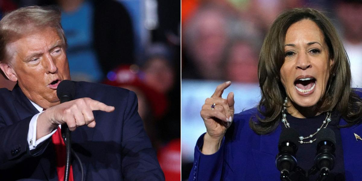 Donald Trump vs Kamala Harris | Foto: CNN    