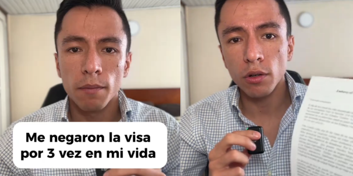 Le negaron 3 veces la visa de EE. UU. a colombiano por responder esto en sus preguntas