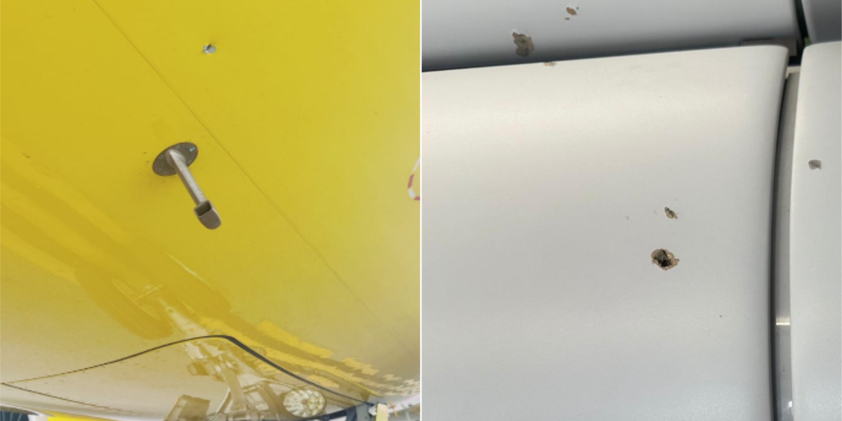 Avión de Spirit Airlines fue alcanzado por disparos mientras intentaba  aterrizar en la capital de Haití