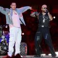 Maluma y Blessd en 'Medallo en el mapa' 2022.
