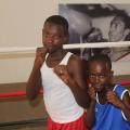 niños boxeadores.