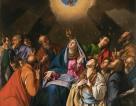El pentecostés fue el día en que el Espíritu Santo bajó a los apóstoles.