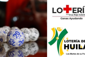 Lotería Cruz Roja y Huila.