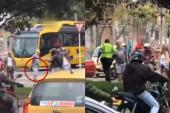 Hombre apuntó con arma a otro en Bogotá